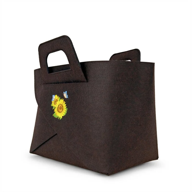 Sac Felt bag transformer WP MERCHANDISE Picnic in Sunflowers, 39.5 cm