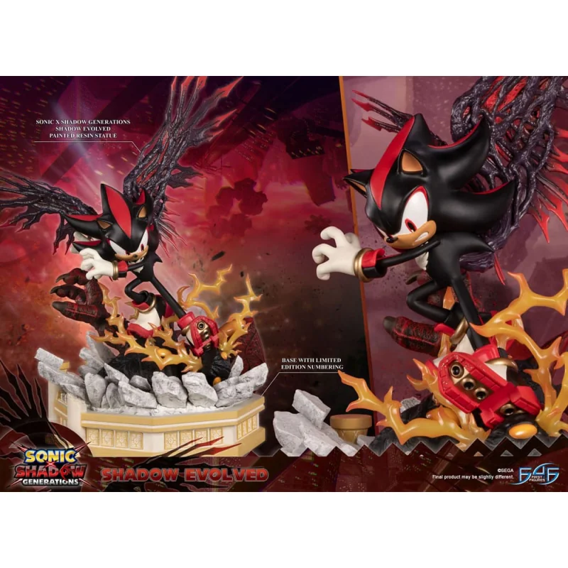 Figurine Sonic X Shadow Generations statuette Shadow Evolved 58 cm