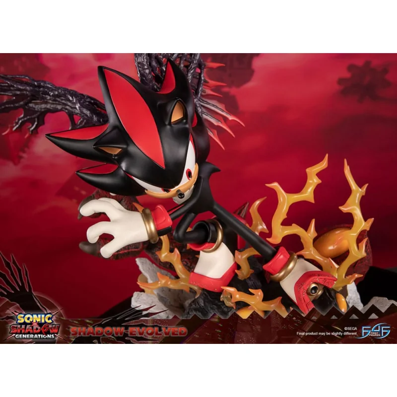 Sonic X Shadow Generations statuette Shadow Evolved 58 cm