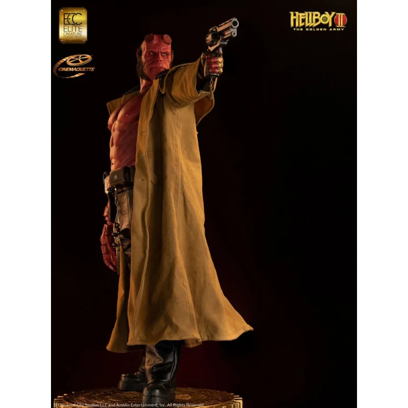 Elite Creature Collectibles Hellboy ECC Elite Creature Line statuette 1/3 Hellboy 86 cm