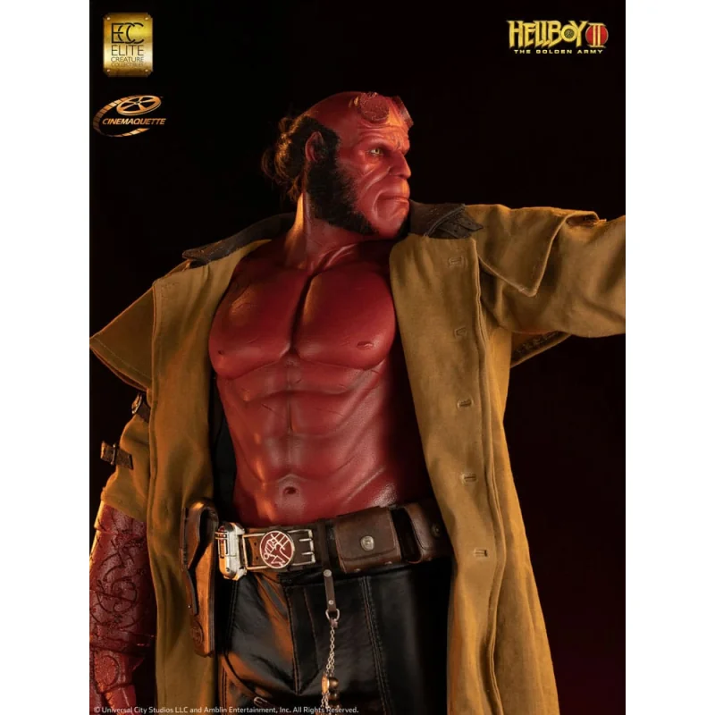 Hellboy ECC Elite Creature Line statuette 1/3 Hellboy 86 cm