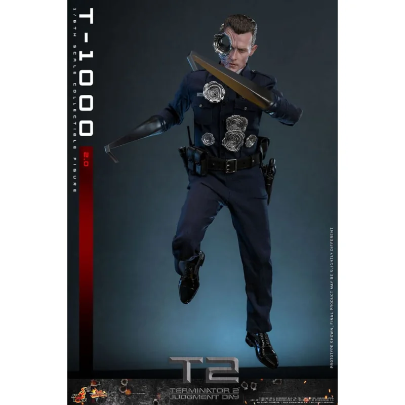 Terminator 2 figurine 1/6 Movie Masterpiece T-1000 (2.0) 31 cm