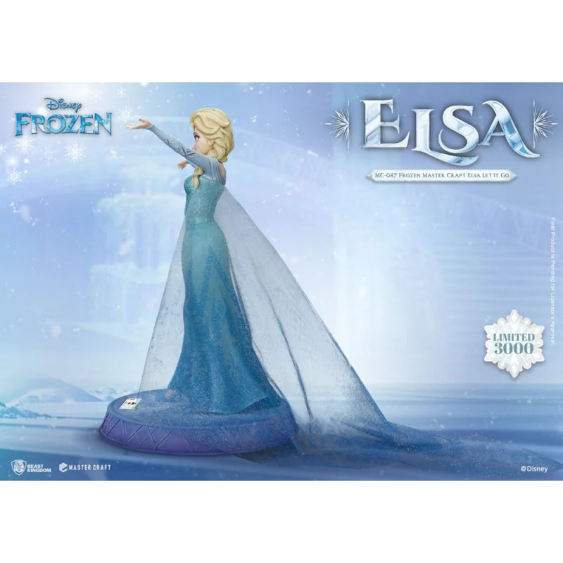 Beast Kingdom Toys FROZEN - Elsa "Let It Go" - Statuette Master Craft 40cm