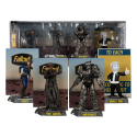 Figurine Fallout pack 4 statuettes Movie Maniacs Lucy, Maximus, The Ghoul & Vault Boy 15 cm