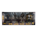 Fallout pack 4 statuettes Movie Maniacs Lucy, Maximus, The Ghoul & Vault Boy 15 cm