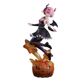 Figurine Re:ZERO -Starting Life in Another World- 1/7 Ram: Phantom Night Wizard Ver. 26 cm