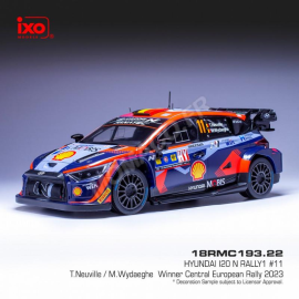 Miniature HYUNDAI I20 N 11 NEUVILLE/WYDAEGHE WRC1 RALLYE D'EUROPE CENTRALE 2023