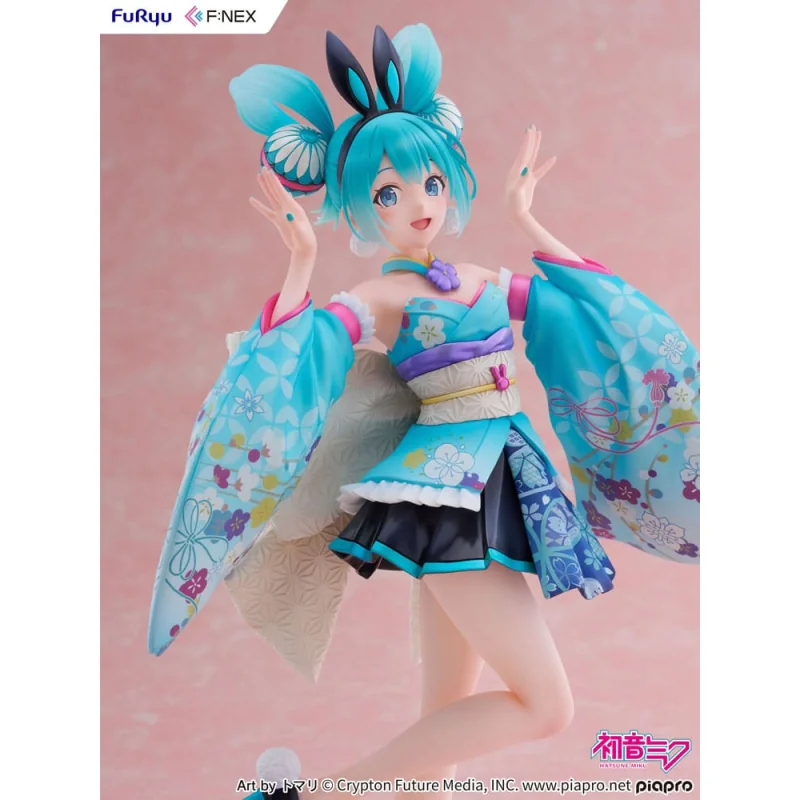 Hatsune Miku F:NEX 1/7 Hatsune Miku Wa-bunny 27 cm