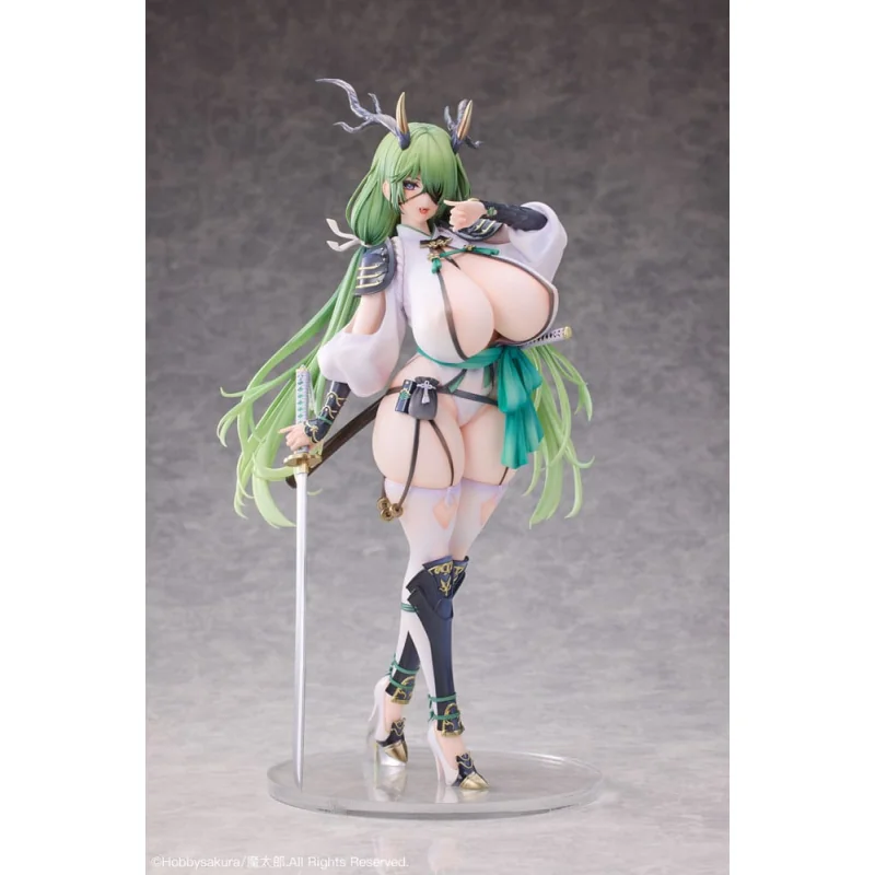 Figurine Original Character 1/6 Dokuganryu-chan Illustrated by Mataro Deluxe Edition 30 cm