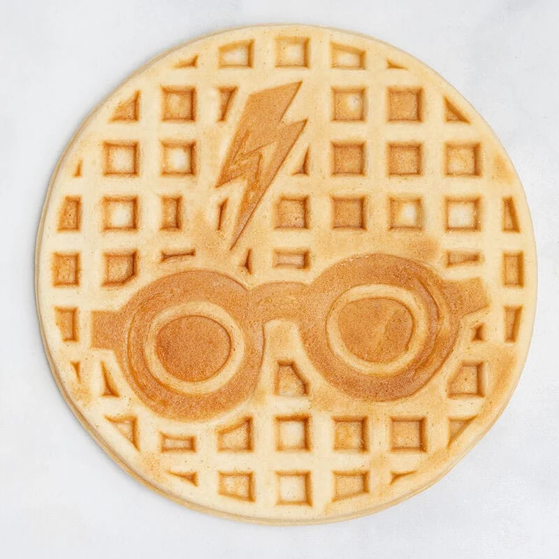 Harry Potter gaufrier Glasses and Lightning Bolt