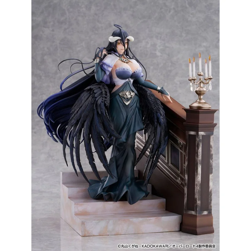 Overlord SHIBUYA SCRAMBLE FIGURE 1/7 Albedo Jet Black Dress Ver. 28 cm