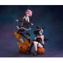 Re:ZERO -Starting Life in Another World- 1/7 Rem: Phantom Night Wizard Ver. 17 cm