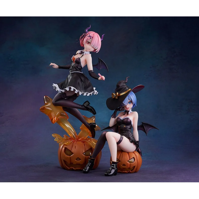 Re:ZERO -Starting Life in Another World- 1/7 Rem: Phantom Night Wizard Ver. 17 cm