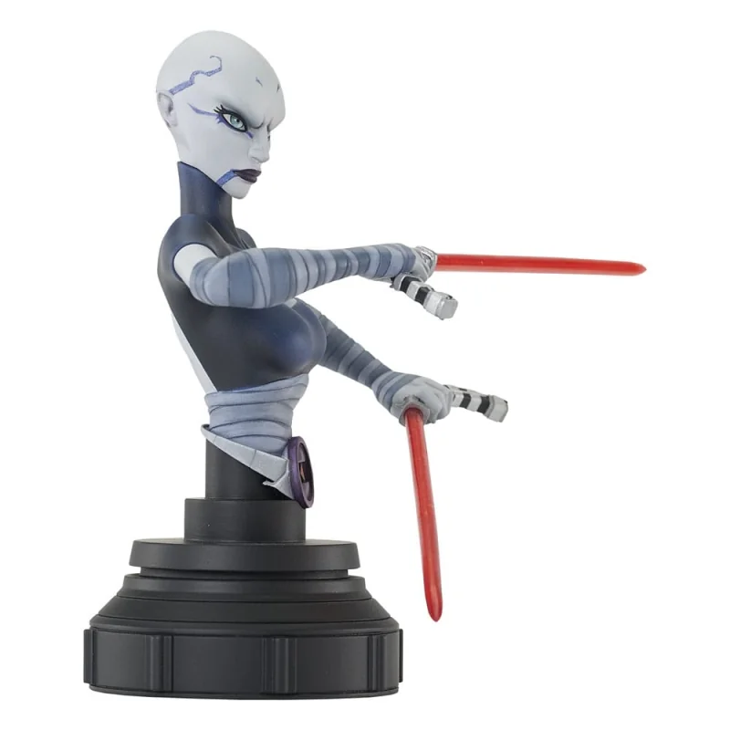 Gentle Giant Star Wars: The Clone Wars buste 1/7 Asajj Ventress 14 cm