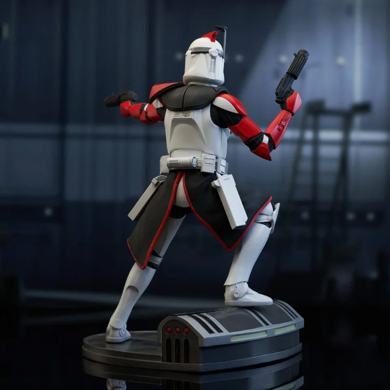 Star Wars: The Clone Wars statuette Premier Collection 1/7 Captain Fordo 28 cm