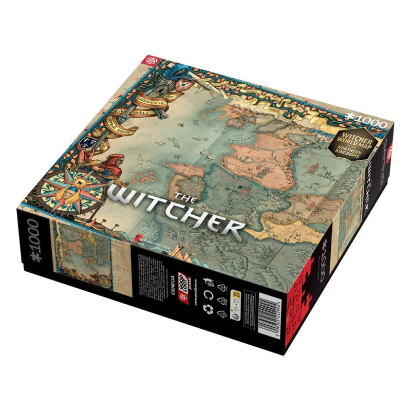 Good Loot The Witcher 3 puzzle Gaming The Northern Kingdoms (1000 pièces)