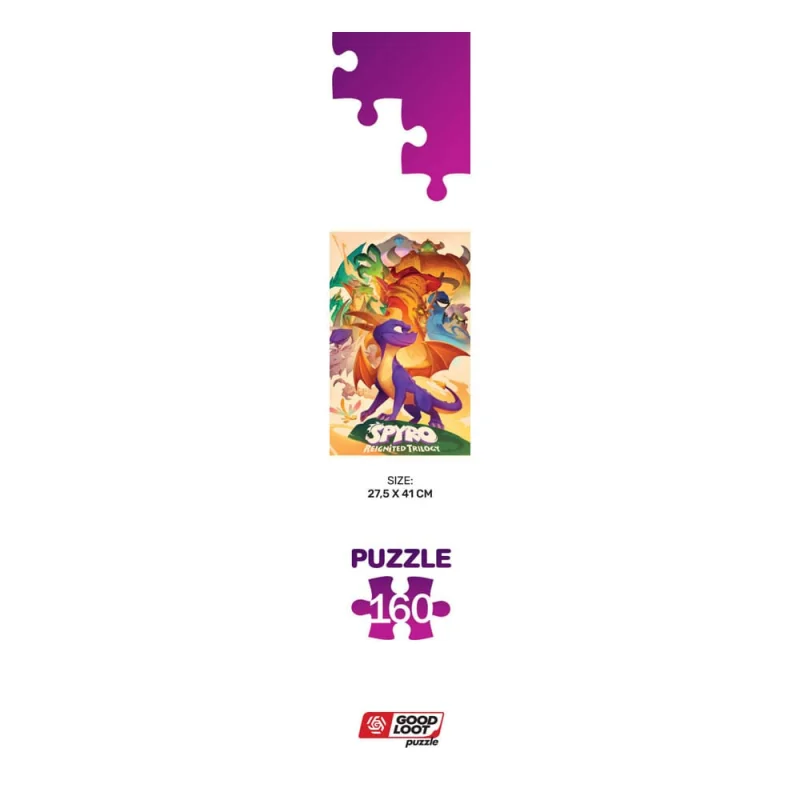 Spyro Reignited Trilogy puzzle Kids Heroes (160 pièces)