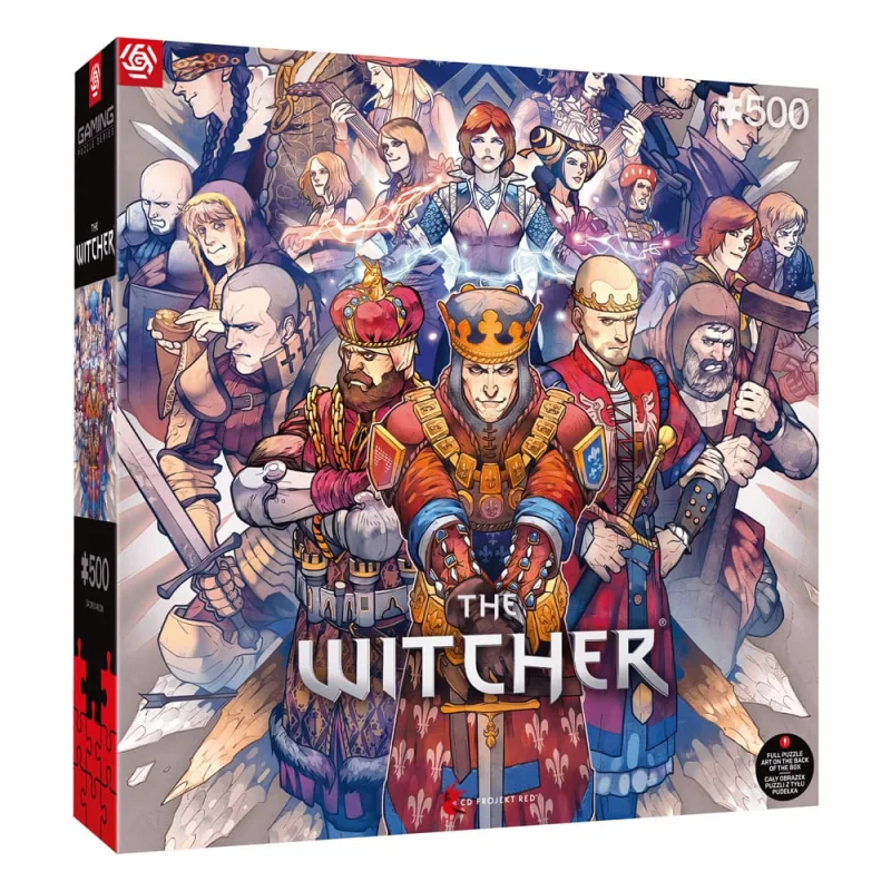 The Witcher puzzle Gaming Northern Realms (500 pièces)