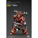 JT00553 Warhammer 40k figurine 1/18 World Eaters Khorne Berzerker with Eviscerator Chainaxe 13 cm