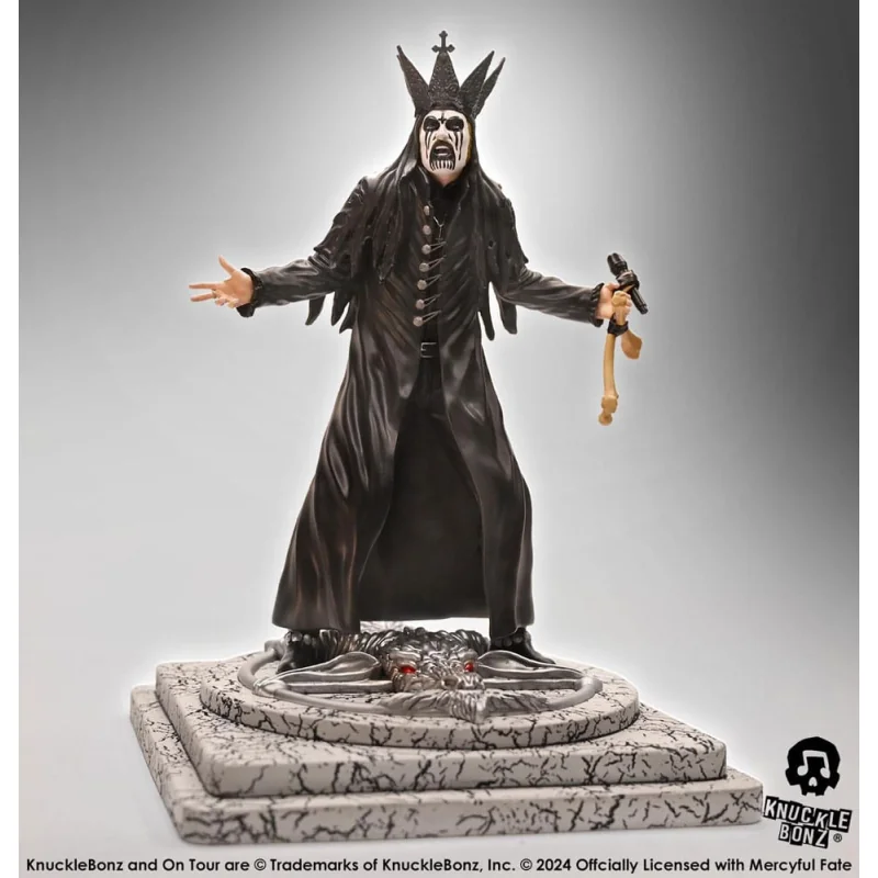  Mercyful Fate statuette Rock Iconz King Diamond III (Black Version) 22 cm