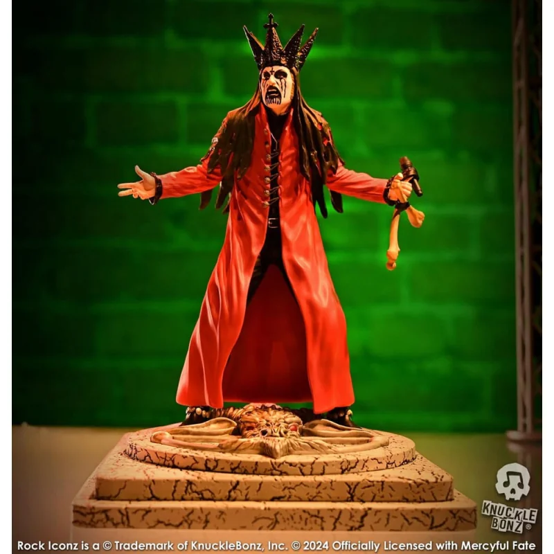 Mercyful Fate statuette Rock Iconz King Diamond III (Red Version) 22 cm