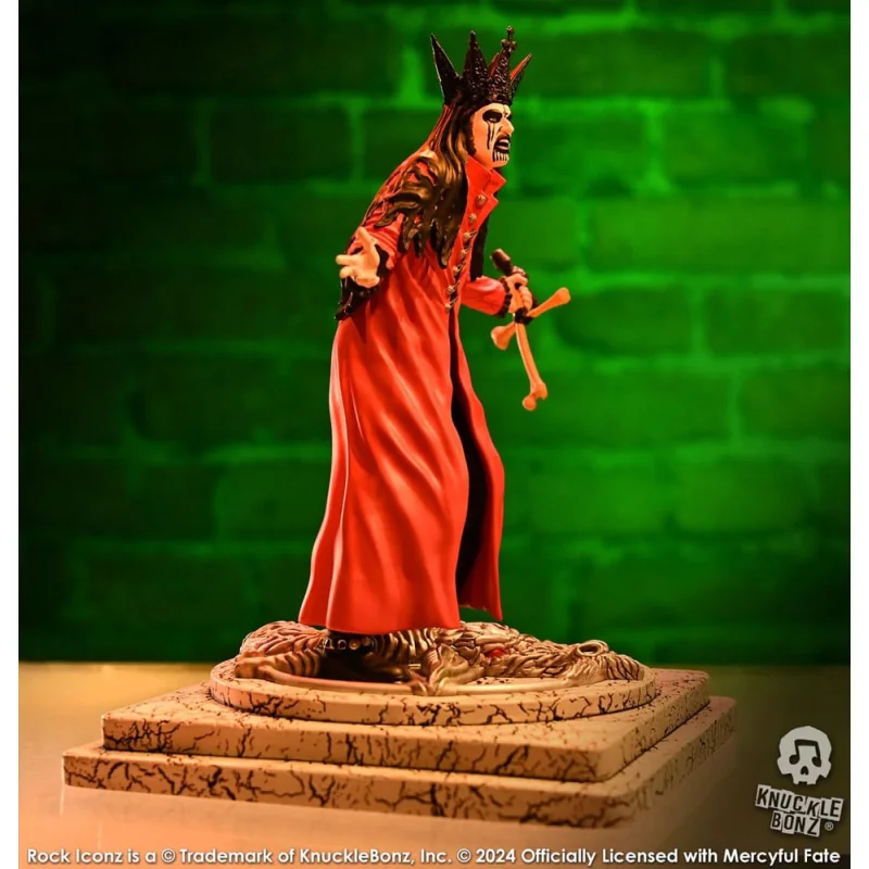 Mercyful Fate statuette Rock Iconz King Diamond III (Red Version) 22 cm