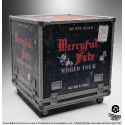 KNBZ-MFATE100CASE Mercyful Fate statuette Rock Ikonz On Tour caisse de tournée & masque de scène World Tour