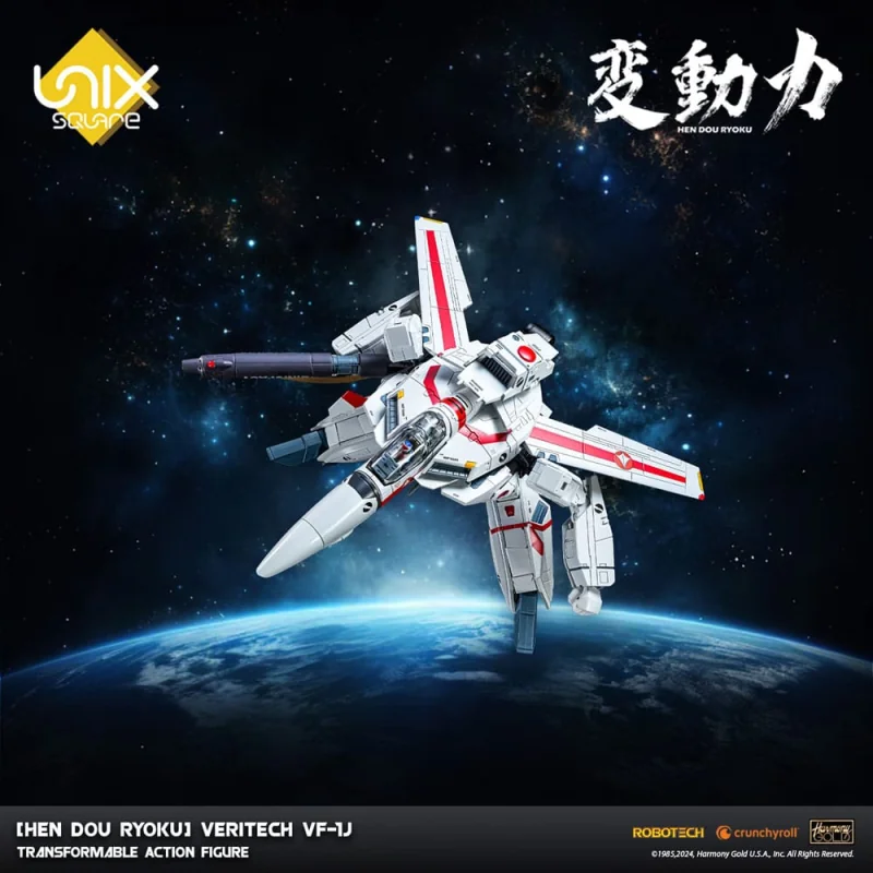 Hen Dou Ryoku figurine Diecast Veritech VF-1J 21 cm