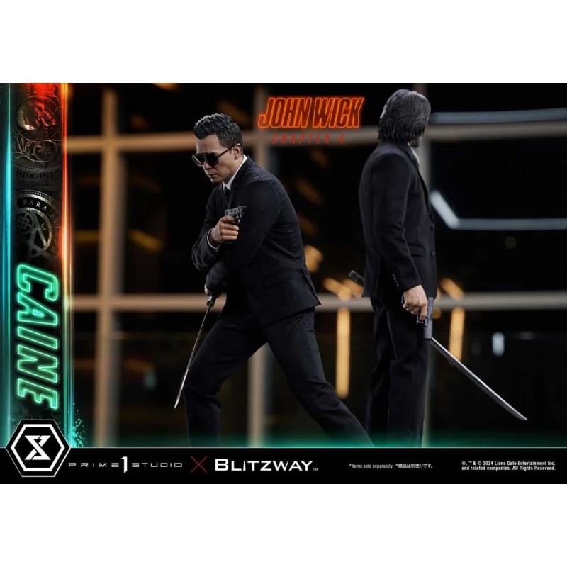 John Wick Chapter 4 statuette Ultimate Premium Masterline Series 1/4 John Wick: Chapter 4 Caine 48 cm