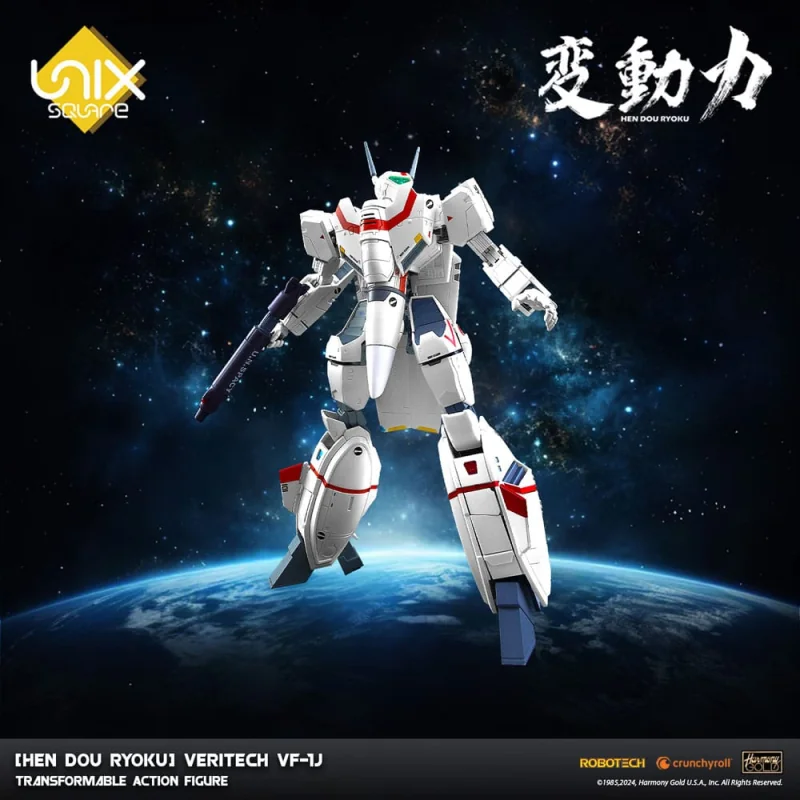 Hen Dou Ryoku figurine Diecast Veritech VF-1J 21 cm