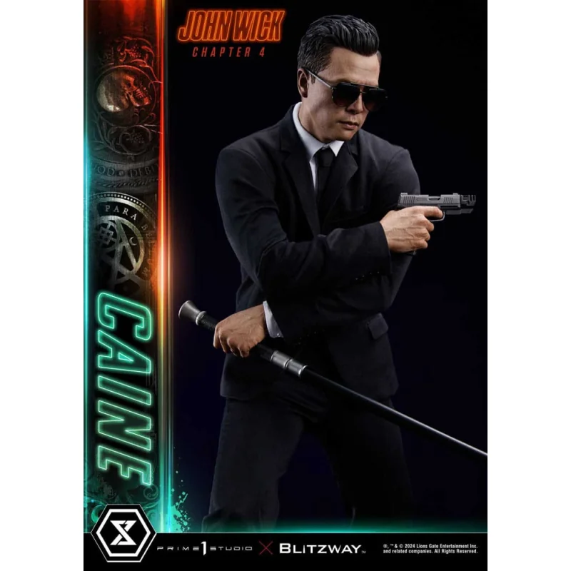 John Wick Chapter 4 statuette Ultimate Premium Masterline Series 1/4 John Wick: Chapter 4 Caine 48 cm