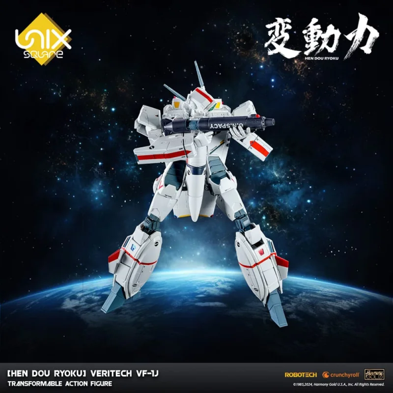 Hen Dou Ryoku figurine Diecast Veritech VF-1J 21 cm