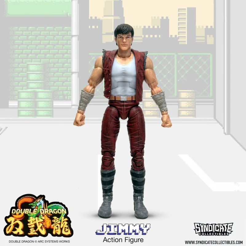  Double Dragon figurine Deluxe 1/12 Jimmy 18 cm