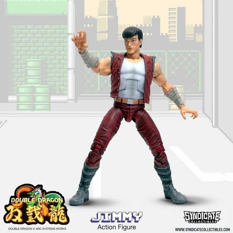 Double Dragon figurine Deluxe 1/12 Jimmy 18 cm