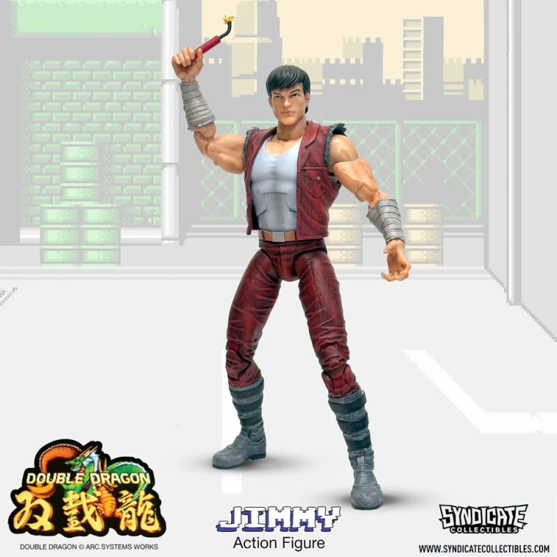 Double Dragon figurine Deluxe 1/12 Jimmy 18 cm