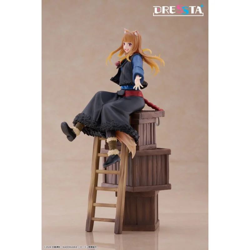 Statuette Spice and Wolf: Merchant Meets The Wise Wolf Dressta Holo 24 cm