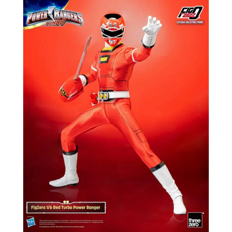  Power Rangers Turbo figurine FigZero 1/6 Red Turbo Power Ranger 30 cm