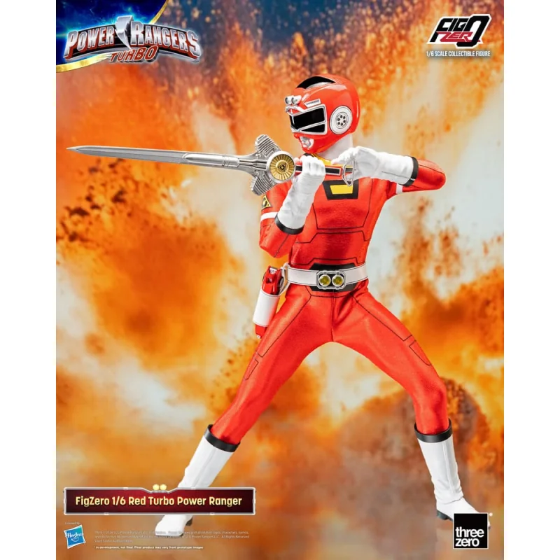 Power Rangers Turbo figurine FigZero 1/6 Red Turbo Power Ranger 30 cm