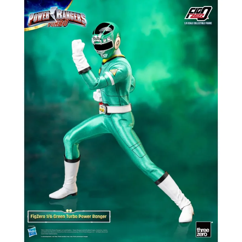 Power Rangers Turbo figurine FigZero 1/6 Green Turbo Power Ranger 30 cm