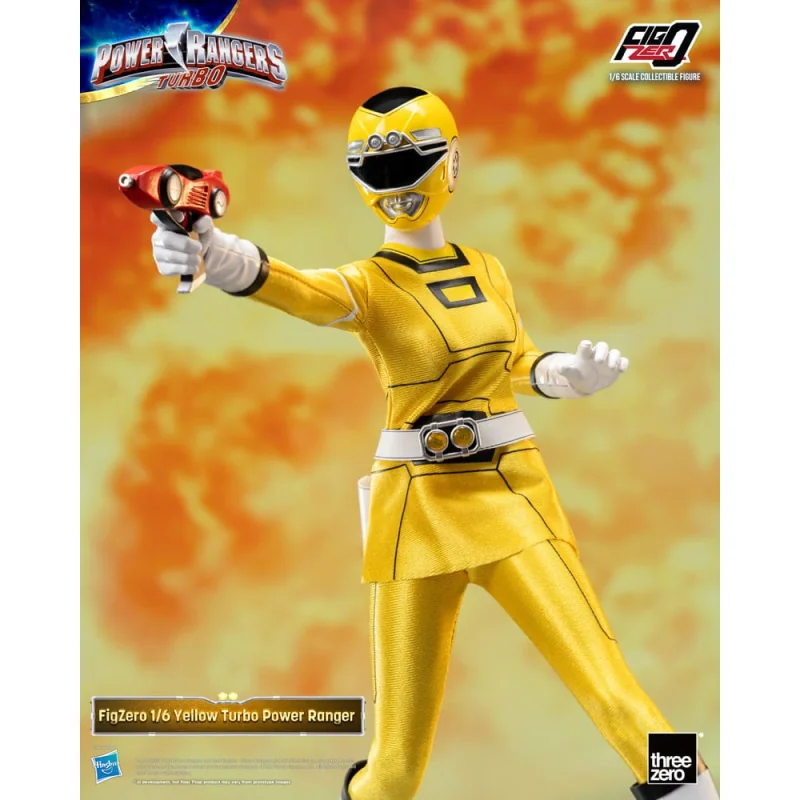 Power Rangers Turbo figurine FigZero 1/6 Yellow Turbo Power Ranger 30 cm