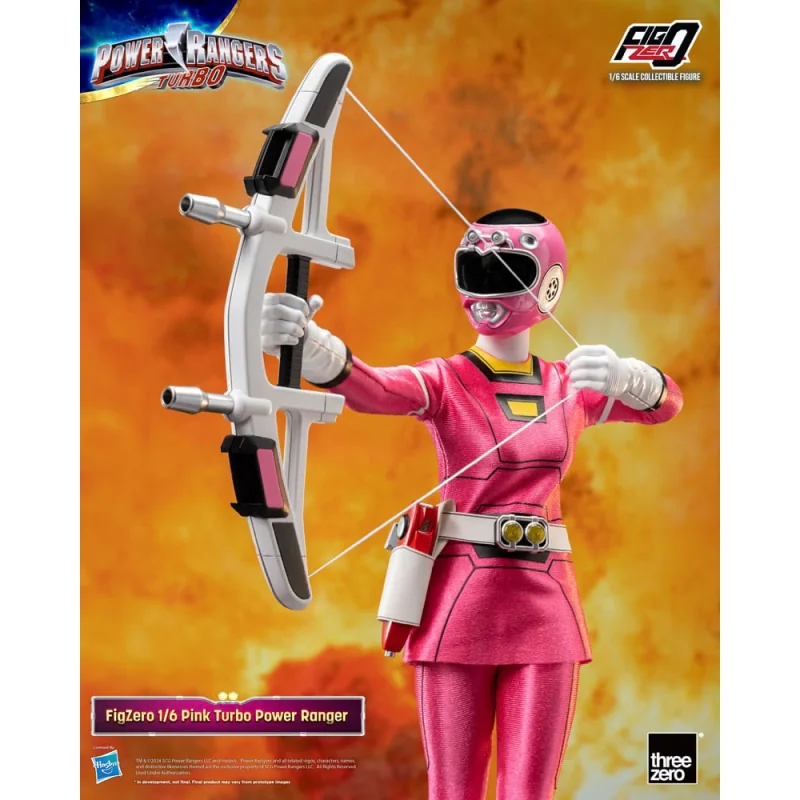 CO-103289 Power Rangers Turbo figurine FigZero 1/6 Pink Turbo Power Ranger 30 cm