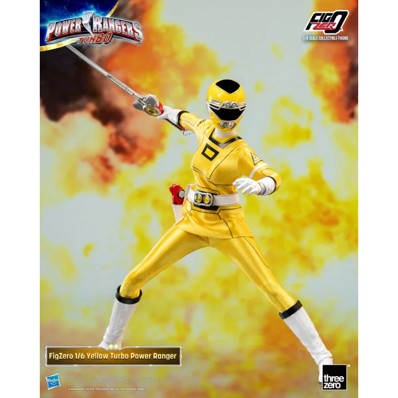 Power Rangers Turbo figurine FigZero 1/6 Yellow Turbo Power Ranger 30 cm