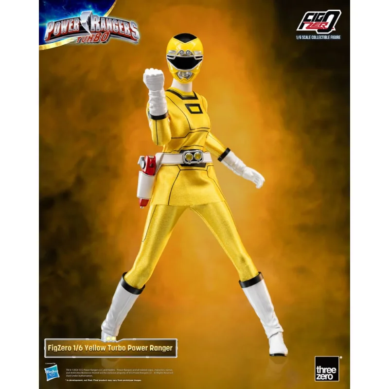 Power Rangers Turbo figurine FigZero 1/6 Yellow Turbo Power Ranger 30 cm