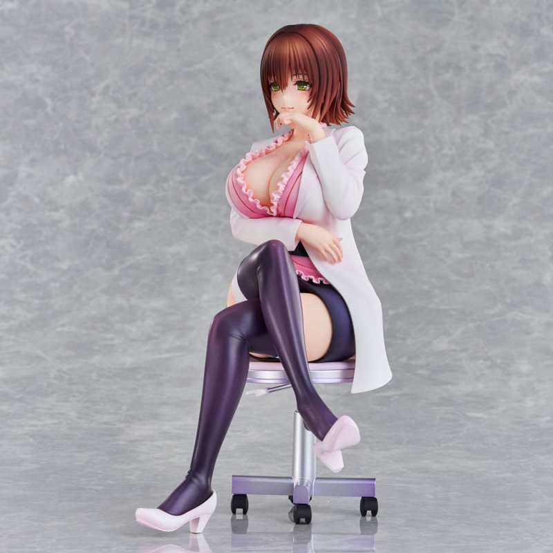 To Love-Ru Darkness statuette PVC Nurse Series: Ryoko Mikado School Nurse Ver. 23 cm