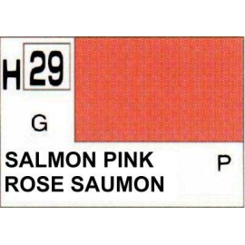 Peinture à maquette H029 Rose saumon brillant