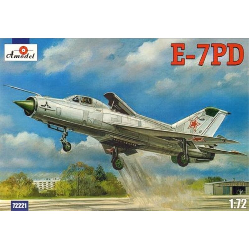 Amodel : Avion soviétique E-7PD en 1:72