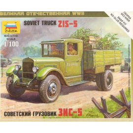 Maquette militaire Camion soviétique ZIS-5