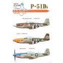 Décal P-51D Mustang Part 2 (3) 44-13305 WR-Z 355th FG Capt Henry Brown 'Hun Hunter/Texas', non standard OD on upper surfaces, wh