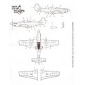 Décal P-51D Mustang Part 2 (3) 44-13305 WR-Z 355th FG Capt Henry Brown 'Hun Hunter/Texas', non standard OD on upper surfaces, wh