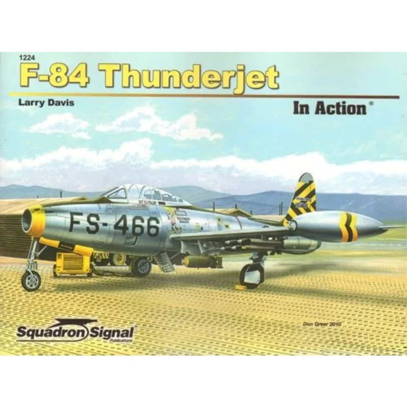 Livre Republic F-84 Thunderjet (in action series) 